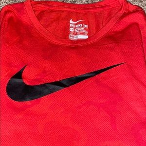 Red Camo Nike T-Shirt